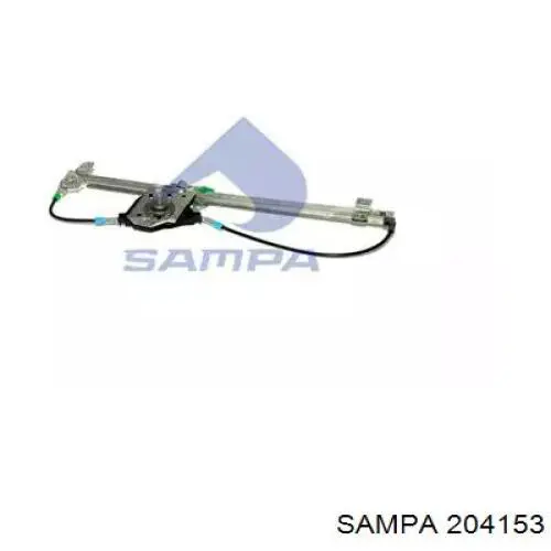 204153 Sampa Otomotiv‏ mecanismo de acionamento de vidro da porta dianteira direita