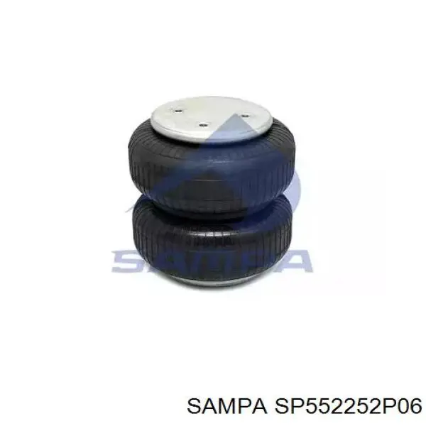 SP 55225-2P06 Sampa Otomotiv‏ coxim pneumático (suspensão de lâminas pneumática do eixo)