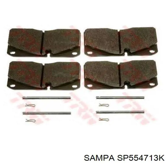 SP554713K Sampa Otomotiv‏ Пневмоподушка моста