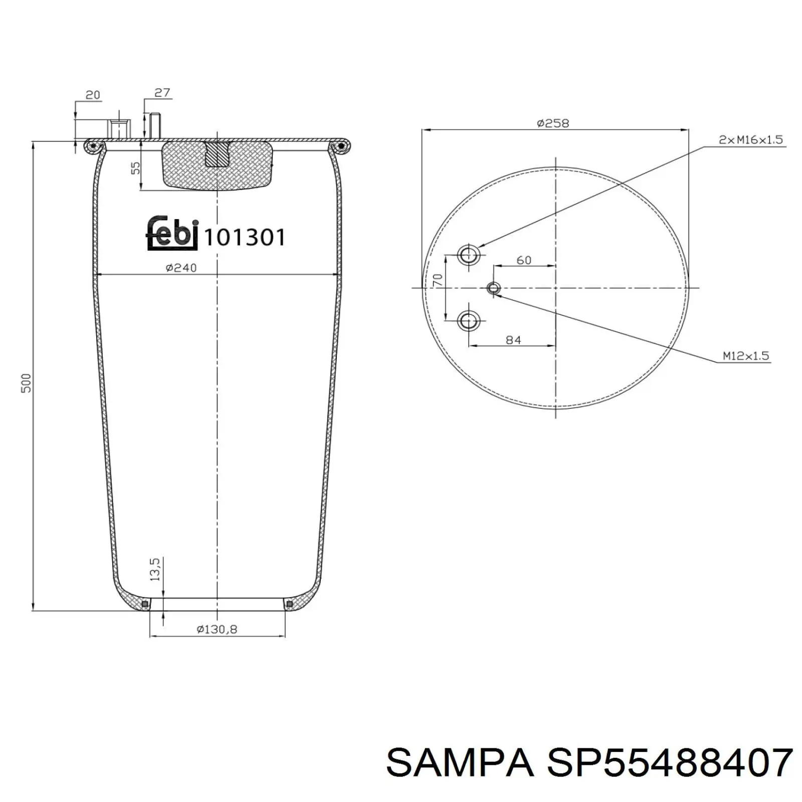 SP55488407 Sampa Otomotiv‏ 