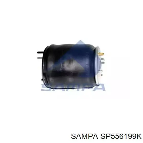 SP556199K Sampa Otomotiv‏ coxim pneumático (suspensão de lâminas pneumática do eixo traseiro)