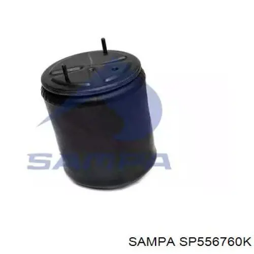 SP556760K Sampa Otomotiv‏ coxim pneumático (suspensão de lâminas pneumática do eixo dianteiro)