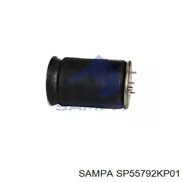 SP55792KP01 Sampa Otomotiv‏ coxim pneumático (suspensão de lâminas pneumática do eixo)