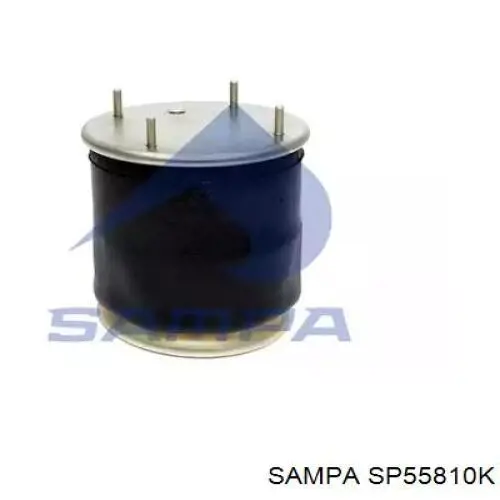 SP55810K Sampa Otomotiv‏ coxim pneumático (suspensão de lâminas pneumática do eixo traseiro)