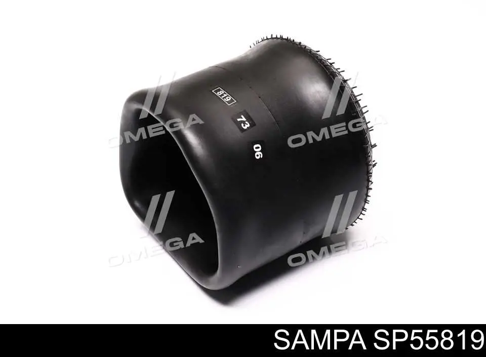 SP55819 Sampa Otomotiv‏ coxim pneumático (suspensão de lâminas pneumática do eixo traseiro)