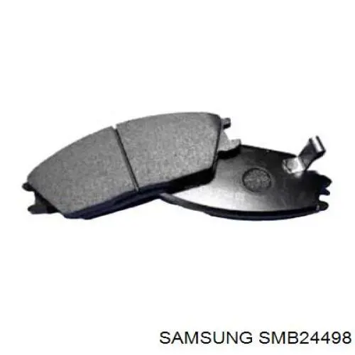 Колодки тормозные задние дисковые SAMSUNG SMB24498