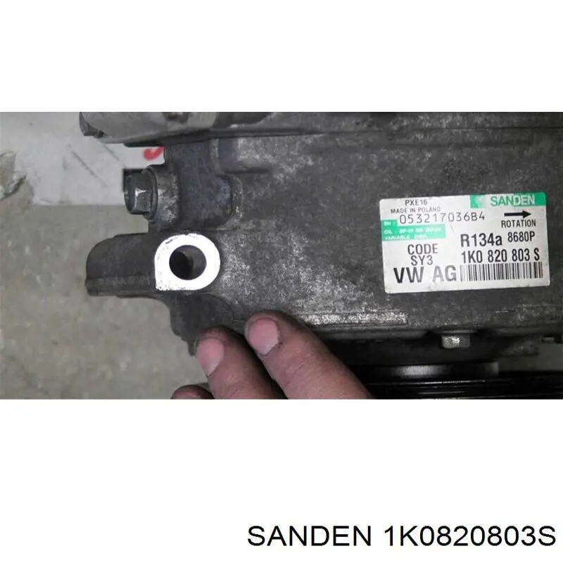 Компрессор системы кондиционирования Sanden 1K0820803S цена, от 152.04 USD