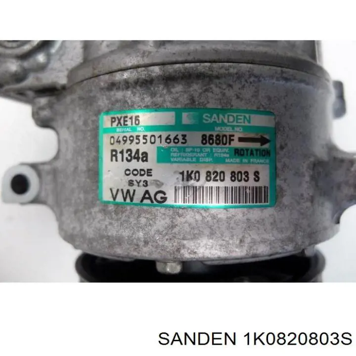 Купить 1K0820803S Sanden Компрессор климатической установки