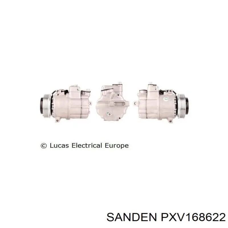 PXV168622 Sanden Компрессор хладагента