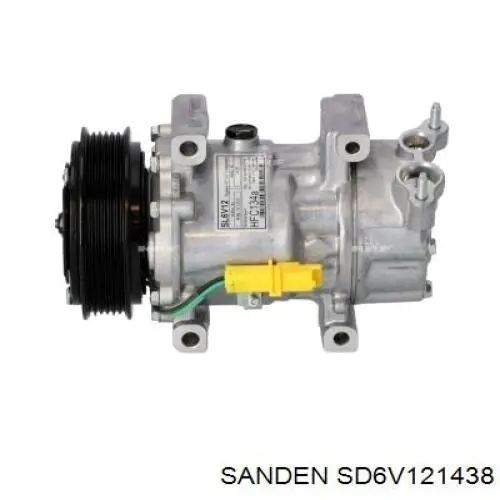 Компрессор системы кондиционирования Sanden SD6V121438 цена, от 111.30 USD