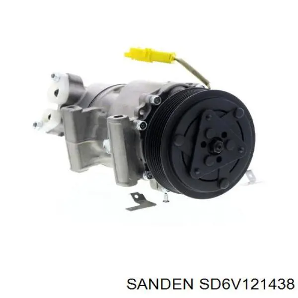 Компрессор кондиционера SD6V121438 Sanden