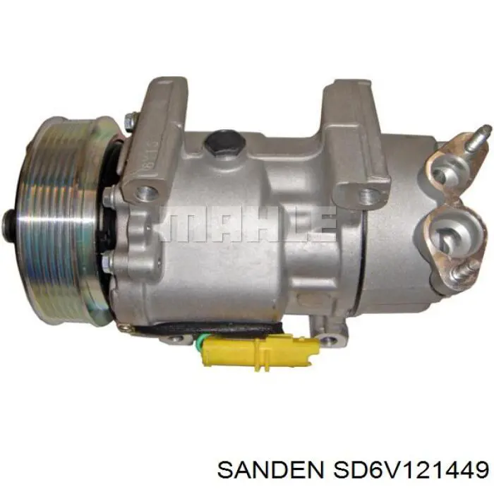 Компрессор кондиционера SD6V121449 Sanden