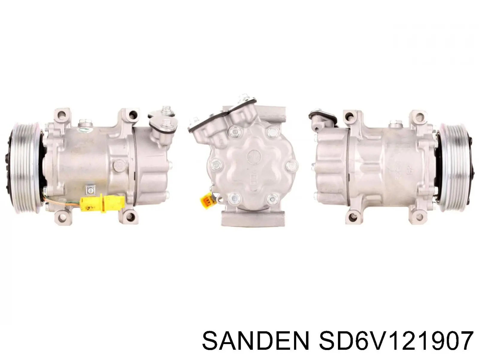 Купить SD6V121907 Sanden Компрессор климатической установки