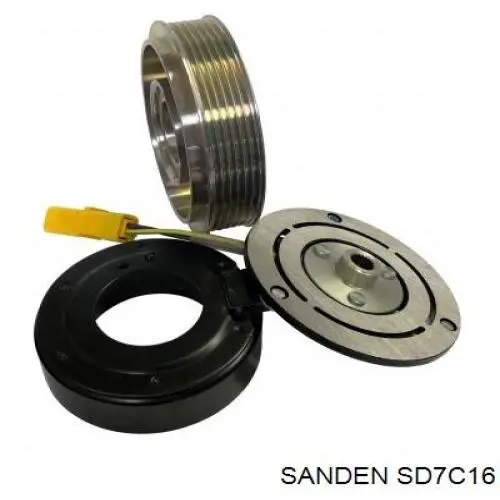 Компрессор системы кондиционирования Sanden SD7C16 цена, от 188.45 USD