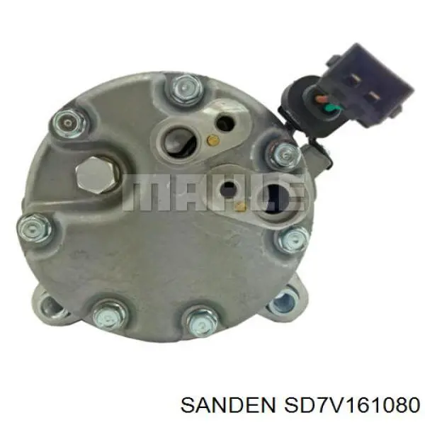 Компрессор кондиционера SD7V161080 Sanden