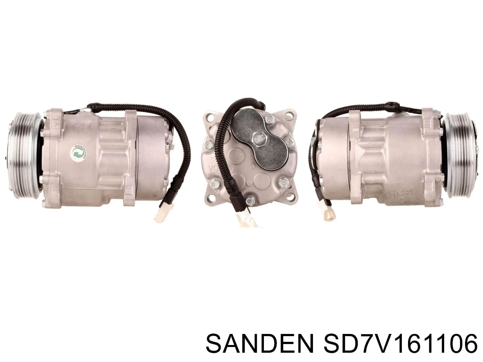 Компрессор системы кондиционирования Sanden SD7V161106 цена, от 68.34 USD