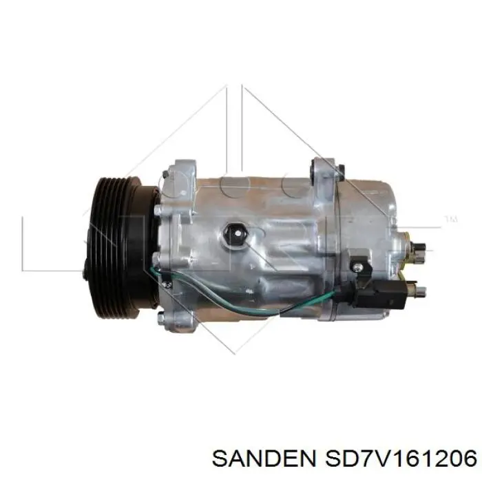 Купить SD7V161206 Sanden Компрессор климатической установки