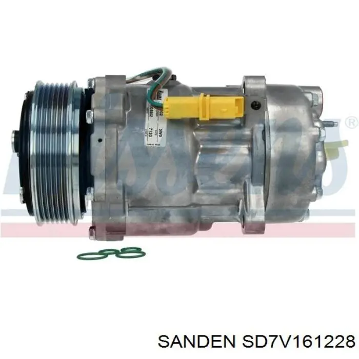 Компрессор системы кондиционирования Sanden SD7V161228 цена, от 116.43 USD