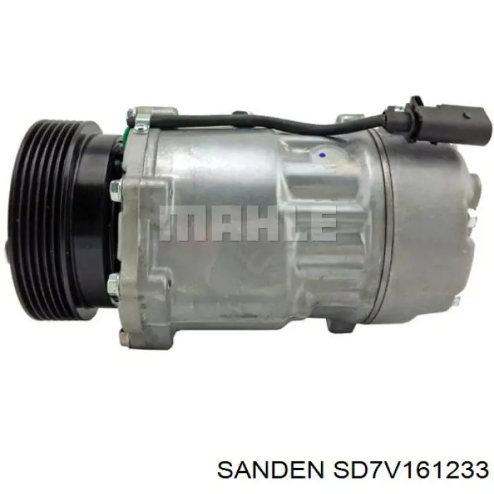 Компрессор кондиционера SD7V161233 Sanden