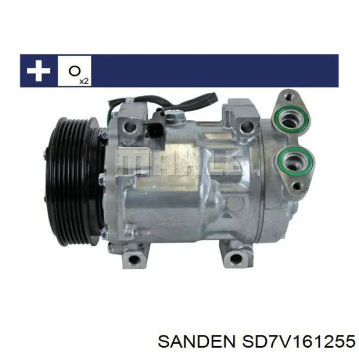 Купить SD7V161255 Sanden Компрессор климатической установки