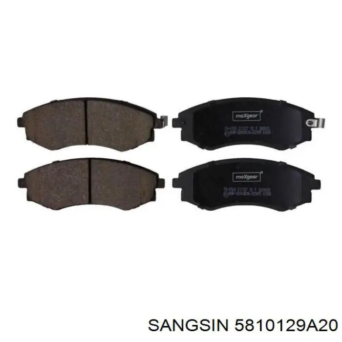 5810129A20 Sangsin колодки тормозные передние дисковые
