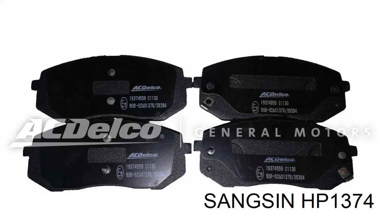 Колодки Sangsin HP1374 цена, от 26.56 USD