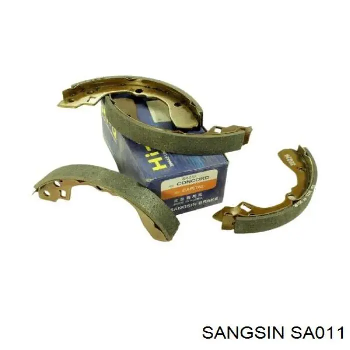 Задние барабанные колодки SA011 Sangsin