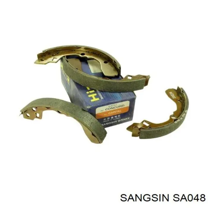 SA048 Sangsin колодки тормозные задние барабанные
