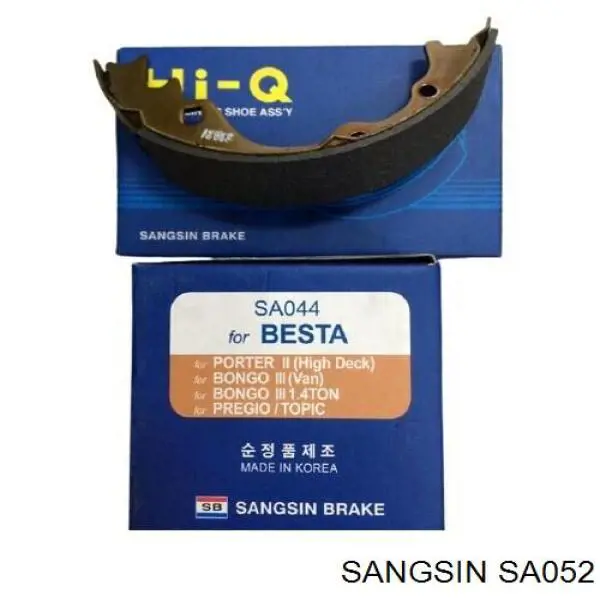 SA052 Sangsin Барабанные тормозные колодки