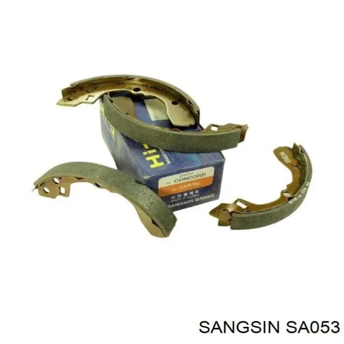 Колодки тормозные задние барабанные Sangsin SA053