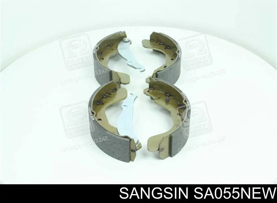 SA055-NEW Sangsin колодки тормозные задние барабанные