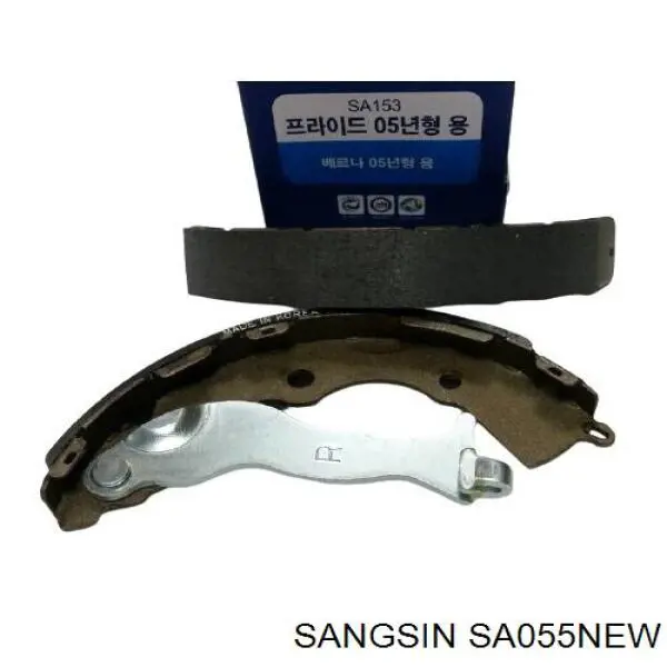 Задние барабанные колодки SA055NEW Sangsin