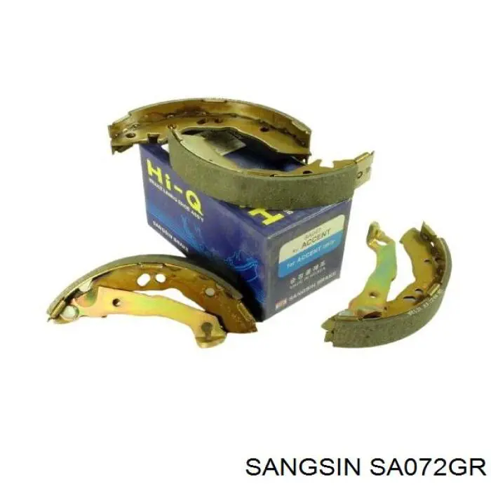 Тормоза рабочие задние ножные и тормозные барабаны Sangsin SA072 цена, от 26.38 USD