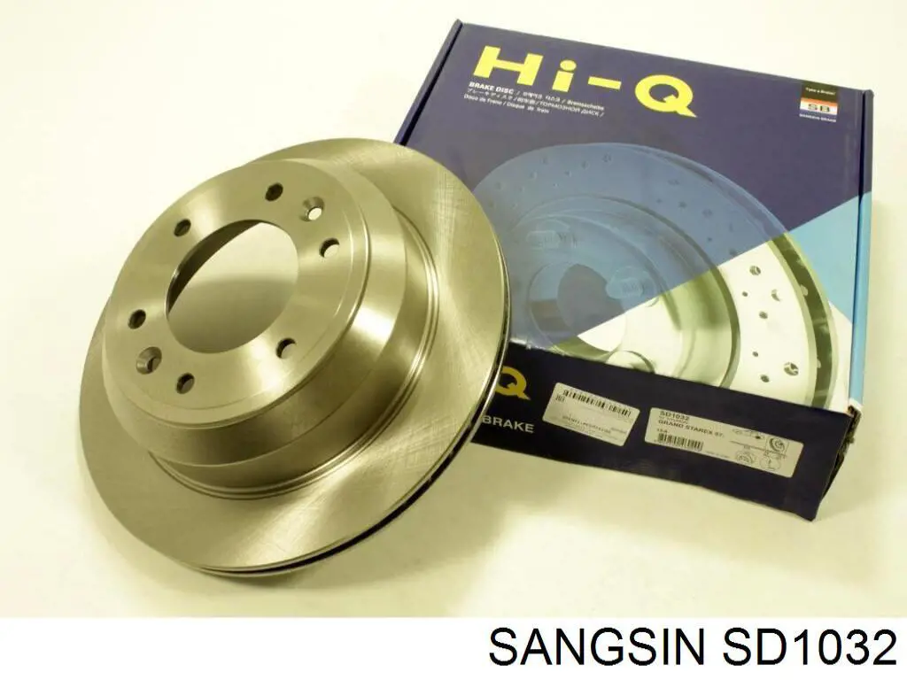 Задний тормозной диск Sangsin SD1032 цена, от 35.42 USD