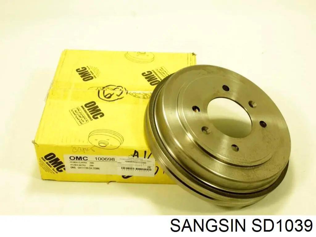 SD1039 Sangsin барабан тормозной задний
