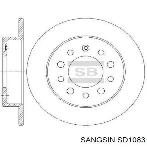 Тормозные диски SD1083 Sangsin