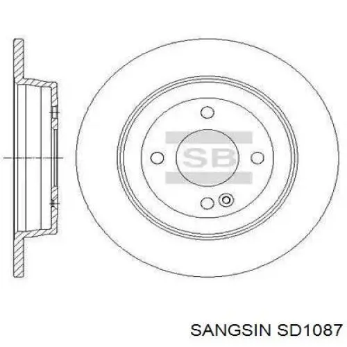 SD1087 Sangsin Дисковый тормоз