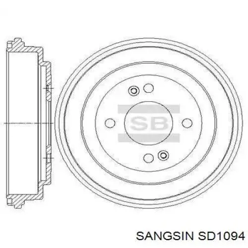 SD1094 Sangsin tambor do freio traseiro