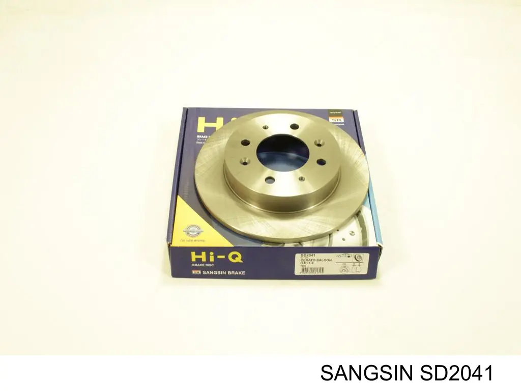 Тормозные диски SD2041 Sangsin