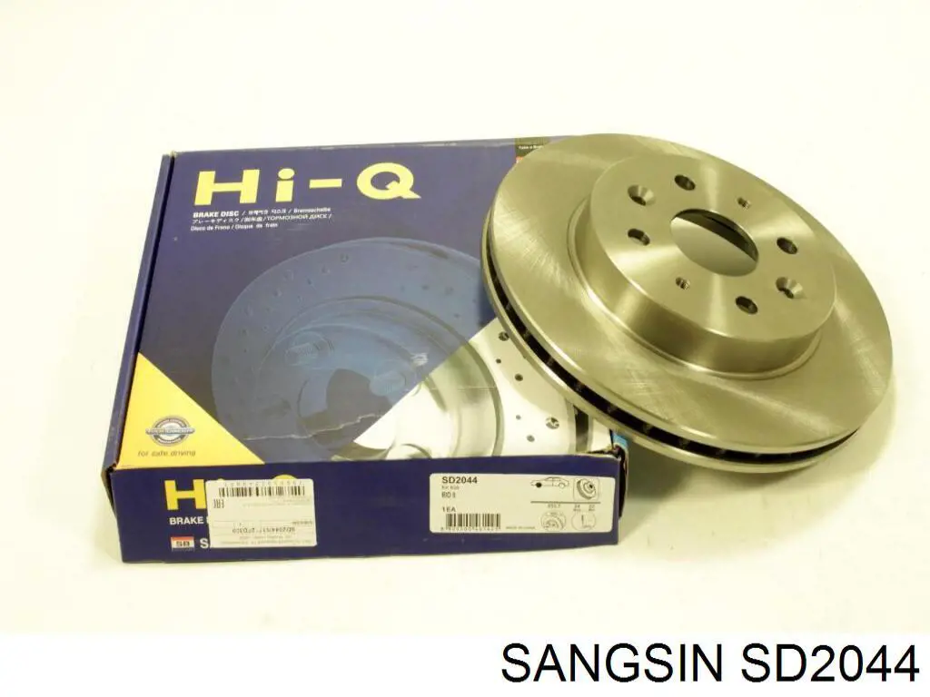SD2044 Sangsin диск тормозной передний