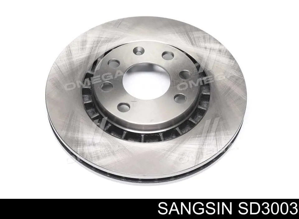Диск тормозной передний Sangsin SD3003