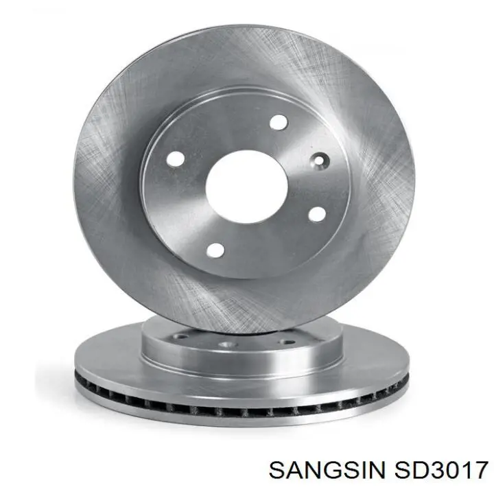 Тормоз дисковый передний Sangsin SD3017 цена, от 24.82 USD