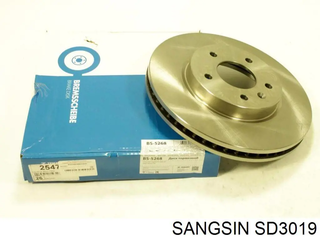 SD3019 Sangsin Диск тормозной передний