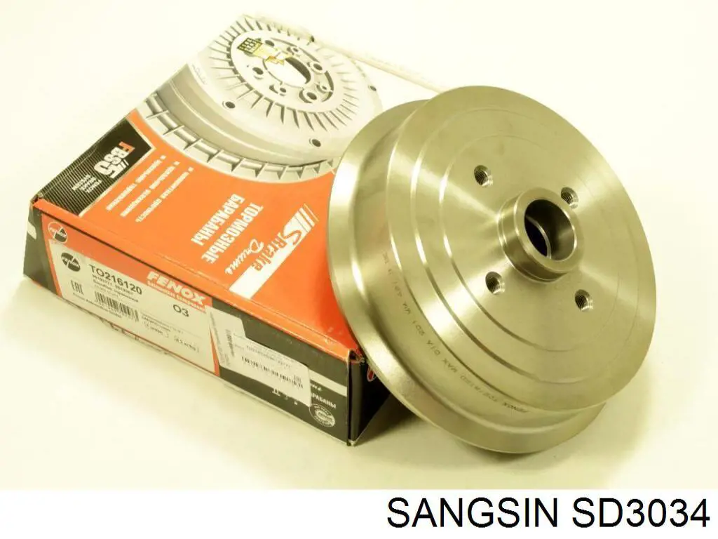 Барабан гальмівний задній SD3034 Sangsin