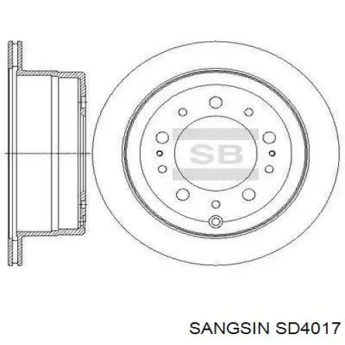 Купить SD4017 Sangsin Ротор тормозной