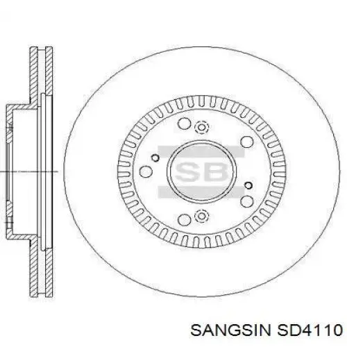 SD4110 Sangsin тормозные диски