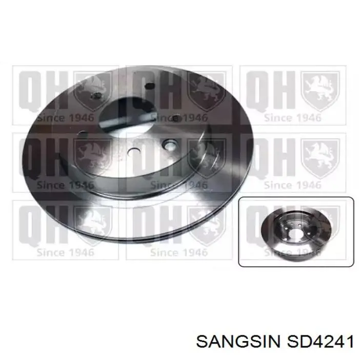 Тормозные диски SD4241 Sangsin