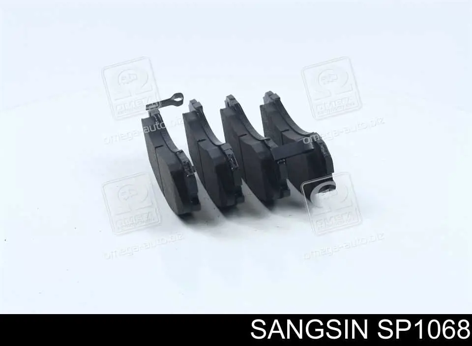 SP1068 Sangsin колодки тормозные передние дисковые