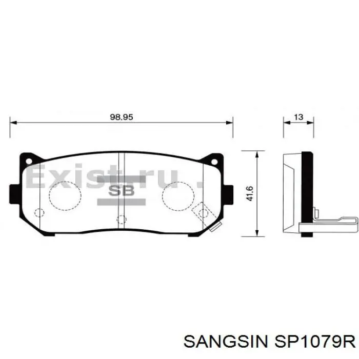 SP1079R Sangsin