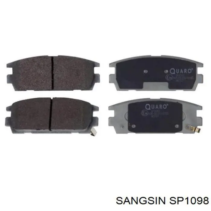SP1098 Sangsin Колодки тормозные дисковые комплект